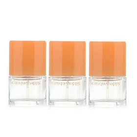 Lot of 3 Clinique Happy 0.14 oz Mini Bottle Deluxe Spray