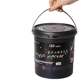 Mua Bộ Bút Sơn Màu Acrylic Marker 120 Màu Hộp Nhựa Vẽ Được Trên Mọi Chất Liệu  Xô 120 màu
