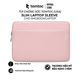 Túi Tomtoc (USA) Slim Laptop Sleeve cho Macbook Air/Pro 13 / Pro 14/ Air 15 M2/M1- Hàng chính hãƞg