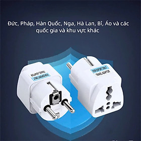 Mua COMBO 2 Đầu Chuyển 3 Chấu Thành 2 Chấu Để Sử Dụng Các Loại Ổ Cắm Thông Dụng Đa Năng