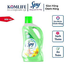 Nước lau sàn SPY 950m hương XANH Blossom thư giãn thoải mái khử mùi hôi