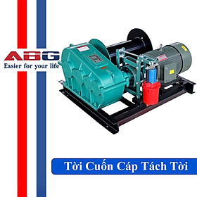 Tời cuốn cáp tách tời ABG JM, Tời kéo mặt đất, Máy Tời Điện JM nâng hạ các vật nặng