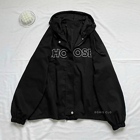 Áo Khoác Kaki Jacket CHOOSE 2 Lớp Form Rộng Chất Vải Khaki Dày Dặn Unisex Nam Nữ Couple Phong Cách Hàn Quốc Ulzzang