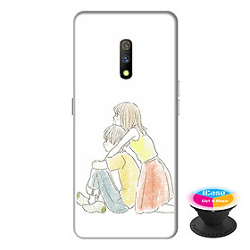 Ốp lưng dành cho điện thoại Realme X hình Tình Yêu Của Em - tặng kèm giá đỡ điện thoại iCase xinh xắn - Hàng chính hãng