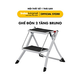 Mua Thang Ghế Đôn 2 Tầng BRUNO Kích thước 49 x 48 x 44cm | Index Living Mall | Nhập khẩu Thái Lan