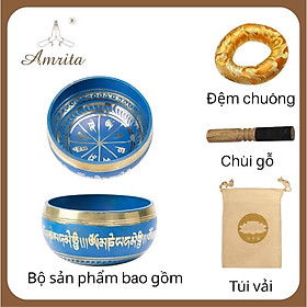 Bộ Chuông Xoay Luân Xa Nepal - Chuông xoay luân xa - Chuông xoay Nepal - Singing bolws - chiết bát hát - Amrita