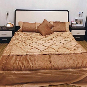 Trọn bộ chăn ga gối lụa Luxury cao cấp mẫu mới 2019
