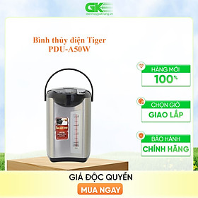 Bình Thủy Điện Tử Tiger PDU-A50W - 5L - Hàng Chính Hãng