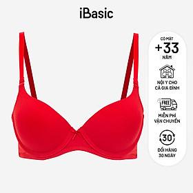 Áo ngực có gọng mút vừa T-Shirt smothie iBasic BRAW130