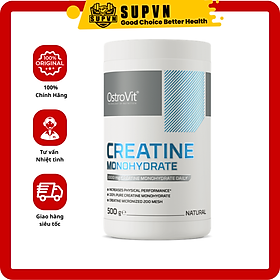 Creatine Ostrovit 500gram - Hỗ trợ tăng sức mạnh, sức bền, phát triển cơ bắp chính hãng giá tốt 100 lần dùng