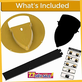 Mua Bẫy chuột thông minh bằng nhựa  nắp trượt tự động bập bênh hs1