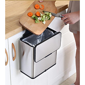 Mua Thùng rác treo kẹp gắn tủ bếp bằng inox cao cấp H41