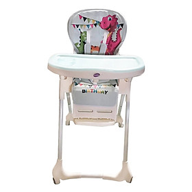 Ghế đa năng Mastela 1015 ngả, nâng hạ độ cao, có bánh xe / TẶNG BÁT THÌA ĂN DẶM UPASS CHÍNH HÃNG