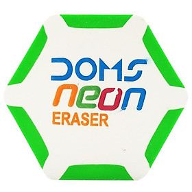 Gôm DOMS Neon Hex 7170 - Màu Xanh Lá
