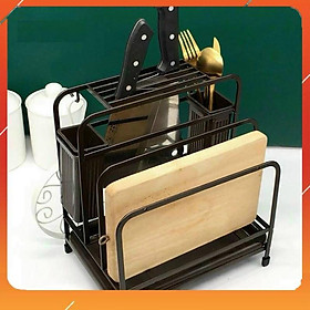 Mua Kệ để dao thớt nhà bếp sơn tĩnh điện không gỉ cao cấp