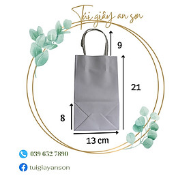 Túi Giấy Chất Liệu Dai Bền Size 13x8x21cm