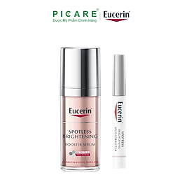 Combo Giảm Thâm Nám & Dưỡng Trắng Eucerin Spotless Brightening Booster Serum 30ml & UltraWhite Spotless Corrector 5ml