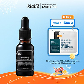 Tinh chất dưỡng da Dear Klairs Midnight Blue Youth Activating Drop 20ml