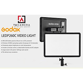 Mua Đèn LED Godox P260C - Tặng Adapter - Hàng Chính Hãng