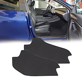 2 Pieces Center Console Anti  Durable Replaces Car Interior Accessories Premium Spare Parts Console Protector Cover Anti Kicking Pad