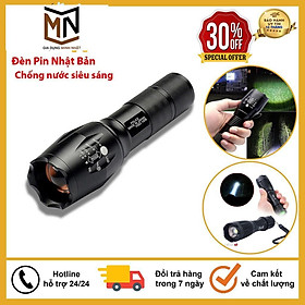 Mua Đèn Pin Led Siêu Sáng SML - T6 Cao Cấp  Hợp Kim Thép Chống Nước  Pin Có Thể Sạc  Hàng Loại 1 Full Hộp Kèm Sạc