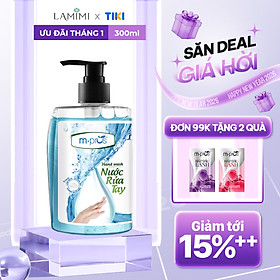 Nước Rửa Tay Diệt Khuẩn - Muối Biển