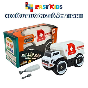 Xe Tải, Xe Ben, Xe Cứu Thương, Xe Cảnh Sát Cảnh Sác, Xe Bồn Đồ Chơi Có Âm Thanh Mô Hình Xe Cho Bé
