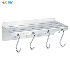 Mua Kệ treo dao kéo Inox 304 có 4 móc treo dán tường Hobby home decor KDT