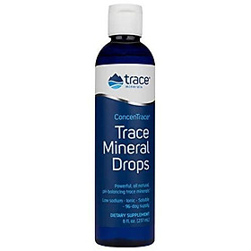 Trace Minerals Research - Concentrace Trace Mineral Drops, 8 Fl Oz liquid, Packaging may vary