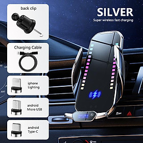 Máy giữ điện thoại xe hơi không dây 100W mới