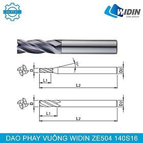 Dao phay vuông Widin ZE504 140S16