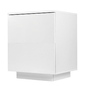 Mua MALE  Táp đầu giường 2 ngăn kéo kèm đèn led DRA_192  45x40x55cm