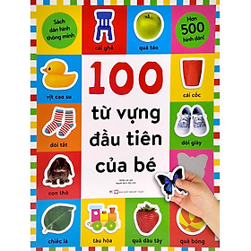 Dán Hình Thông Minh - 100 Từ Vựng Đầu Tiên Của Bé
