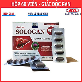 Slogan New Hộp 12 Vỉ x 5 Viên - Giải Độc Gan, Tăng Cường Chức Năng Gan