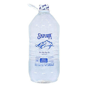 Nước Uống Tinh Khiết Sapuwa bình 5L - 8934716010683