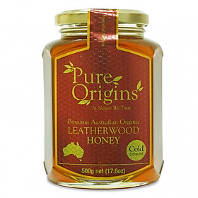 Mật ong nhập khẩu LEATHERWOOD 500g