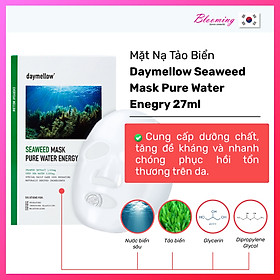 Mặt Nạ Dưỡng Ẩm, Nuôi Dưỡng Và Thải Độc Da Chiết Xuất Tảo Biển Daymellow Seaweed Mask Pure Water Enegry 27ml