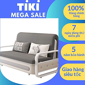 Giường Sofa Thông Minh-Ghế Sofa Giường Đa Năng Gấp Gọn Có Ngăn Chứa Đồ Tặng Kèm 2 Gối