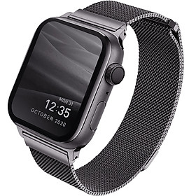 Dây Thép Dành Cho Apple Watch Ultra/ Ultra 2/ Apple Watch Series UNIQ Mesh Steel Strap_ Hàng Chính Hãng