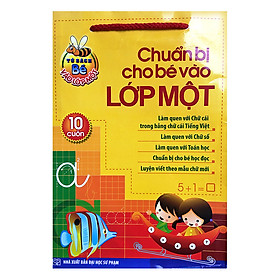 Chuẩn Bị Cho Bé Vào Lớp Một (Túi 10 Cuốn)