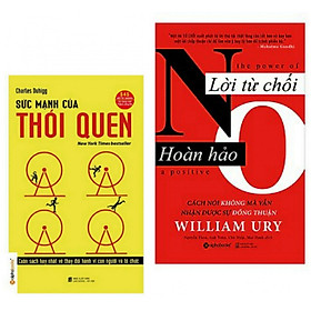 Combo Sách Kỹ Năng Làm Việc (Bộ 2 Cuốn) : Lời Từ Chối Hoàn Hảo (Tái Bản 2018) + Sức Mạnh Của Thói Quen (Power Of Habits) (Tái Bản) - ( Tặng Kèm Bookmark Thiết Kế )