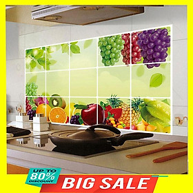 Miếng dán tránh bám bẩn, chịu nhiệt nhà bếp (60 x 90cm)