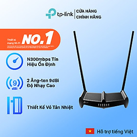 Router Wi-Fi Công suất cao tốc độ 300Mbps chuẩn N TL-WR841HP - Hàng Chính Hãng