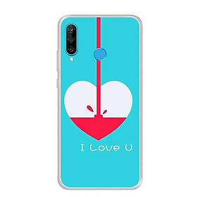 Ốp điện thoại Huawei P30 Lite - Silicon dẻo - 0132 LOVEU03 - Hàng Chính Hãng