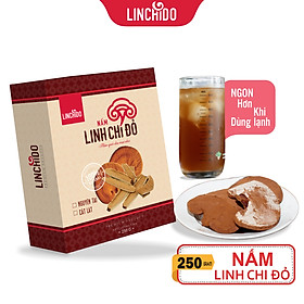 COMBO 4 HỘP NẤM LINH CHI NGUYÊN TAI 250 GRAM CÒN NGUYÊN BÀO TỬ