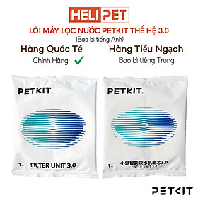 Mua Lõi Lọc Nước PETKIT Dùng Cho Eversweet Solo  Solo SE  2  3  6 7 thế hệ 3.0 - HeLiPet