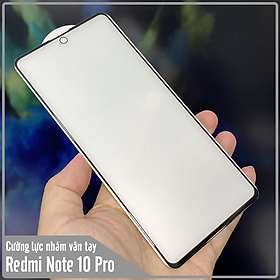 Mua Kính cường lực cho Xiaomi Redmi Note 10 Pro 4G chống vân tay Full viền Đen