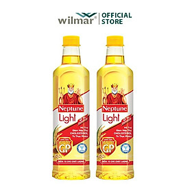 Combo 2 chai Dầu Ăn Neptune Light 1L