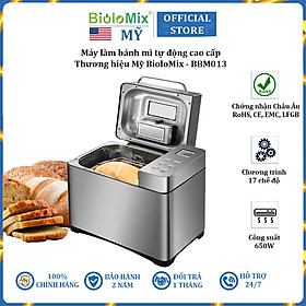 Mua Máy làm bánh mì tự động cao cấp BBM013 - Thương hiệu cao cấp BioloMix - HÀNG NHẬP KHẨU (Bảo Hành 2 Năm)