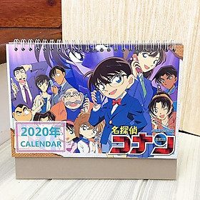 Nơi bán Lịch anime chibi 2020 Conan Thám tử lừng danh để bàn tiện lợi tặng kèm ảnh thiết kế Vcone - Giá Từ -1đ